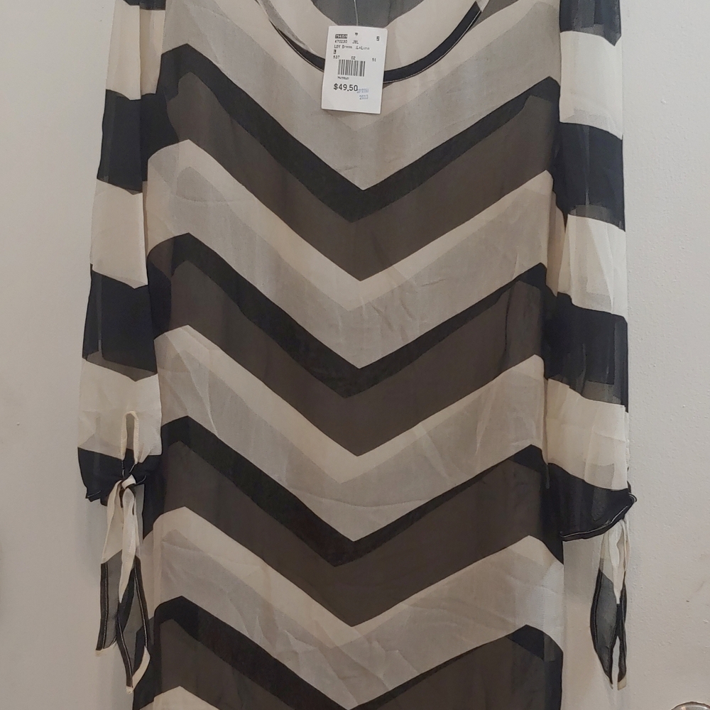 Roxy Black and White Dress